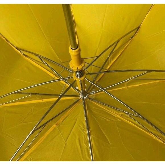 Bundle Lot of 2 Vintage 1980s AVON FASHION UMBRELLA Canary Yellow NEW OLD STOCK - Picture 5 of 6